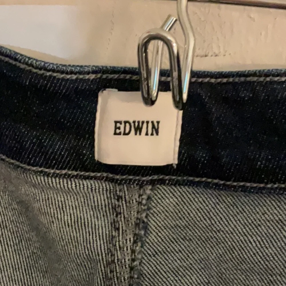 Free People Edwin Quietude Indigo Style Jeans, Size 34, Dark Blue, NWT, Bootcut - Picture 6 of 9